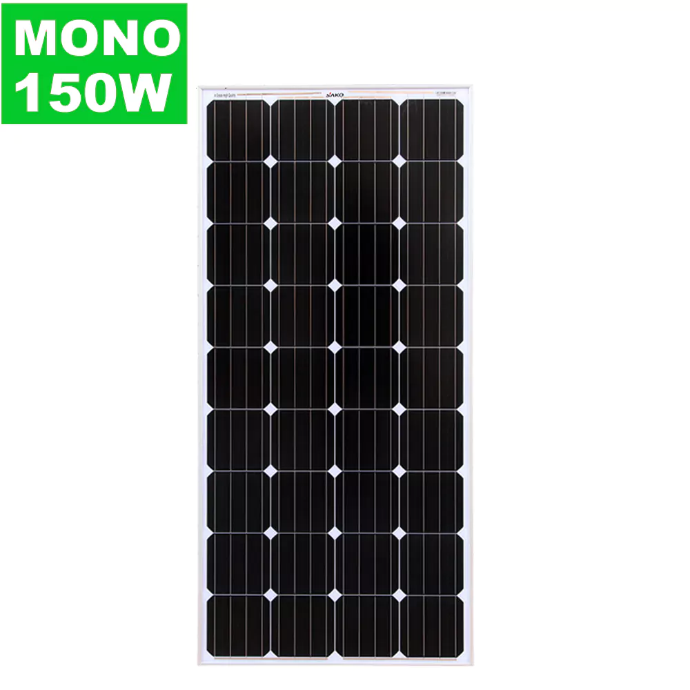 150W Monocrystalline solar panel